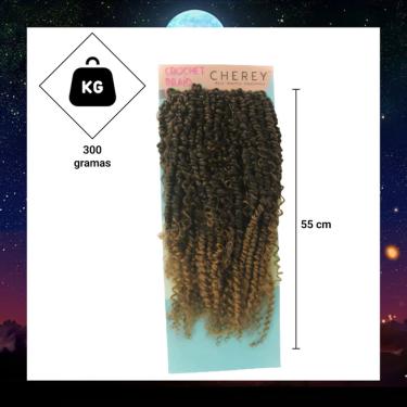 Imagem de Aplique Cabelo 3x Boho Passion 55cm 300g Crochet Braid