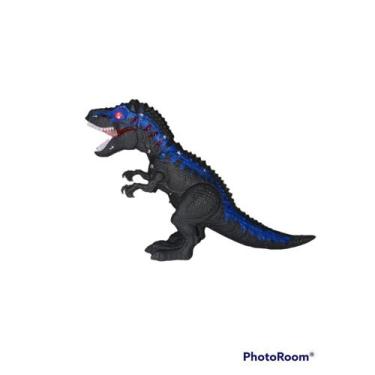 Imagem de Brinquedo Dinossauro Rex Solta Fumaça Com Luz E Som (cinza) - Fun Game