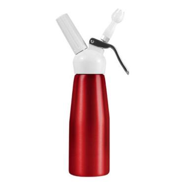 Imagem de Garrafa Sifão De Chantilly Standard Cm 500ml Vermelha - FPRO
