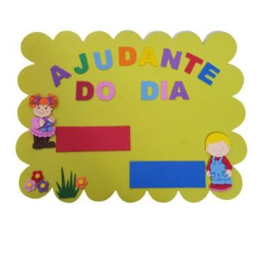 Imagem de Ajudante Do Dia Painel Para Sala De Aula - Criativa Educativos