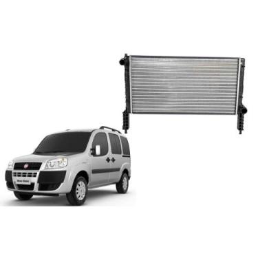 Imagem de Radiador Fiat Doblo 1.3 Sem Ar 2001 a 2006 - Barra Parts - 46803031 - 