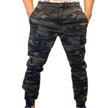 Imagem de Calça Jogger Masculina bege slim Coloridas/Camufladas - sky jeans , Ca