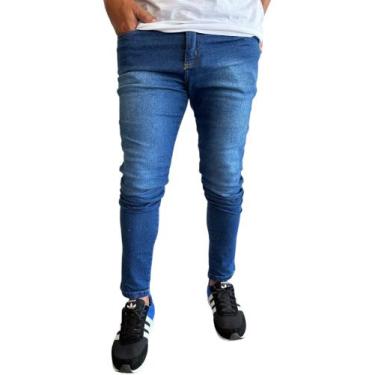 Imagem de CALÇA JEANS masculina SKINNY MODELOS COM DETALHES RASGADAS E LISAS MOD