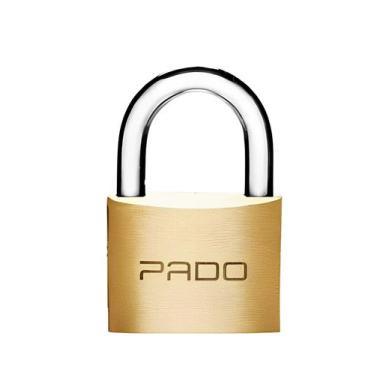 Imagem de Cadeado Pado Armário Mala Janela Latão Maciço Haste Aço 40mm