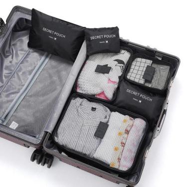Imagem de Organizador De Malas Para Viagem - Kit 6 Peças - SHOP ALTERNATIVO, Pre