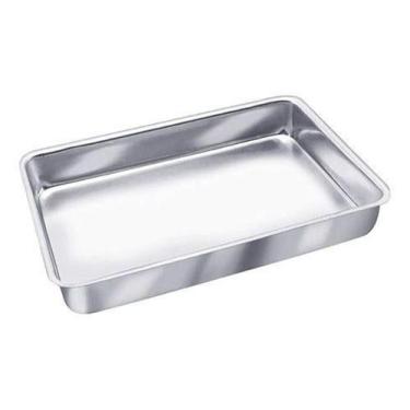 Imagem de Forma / Assadeira De Aluminio Retangular Alta 0 29,7x20,6x5c - Oem