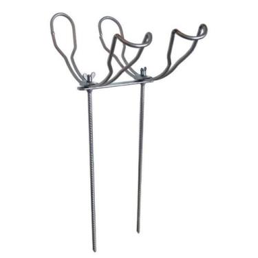 Imagem de Suporte Para 02 Varas De Pesca Chão Pesqueiro Tilapeira - Riomar Equip