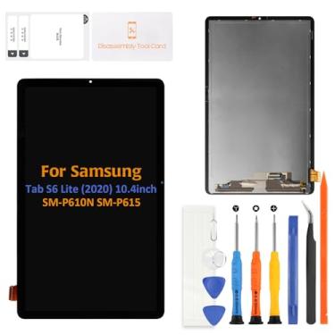 Imagem de A-MIND Para Samsung Galaxy Tablet S6 Lite 26.4 cm 2022 Display LCD SM-P610 SM-P615 Tela de substituição Touch Screen Digitalizador Peças de reparo de vidro