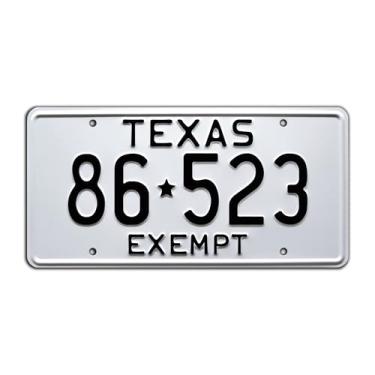 Imagem de Celebrity Machines Smokey and the Bandit | Buford T. Justice | Placa de licença estampada em metal