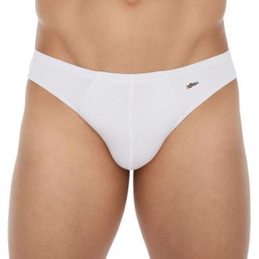 Imagem de Cueca Zorba Slip em Algodão 772, Branco, G