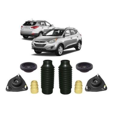 Imagem de 2 Kit Batente Coxim Dianteiro Ix35 2013 2014 2015 2016 2017 - QualyKit