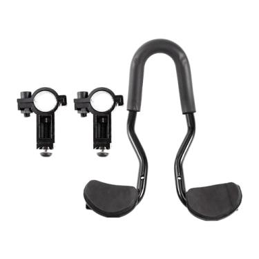 Imagem de kowaku Guiador de descanso de bicicleta, guiador tt de bicicleta, descanso de cotovelo de relaxamento, apoio de braço de bicicleta, barra tt para bicicleta