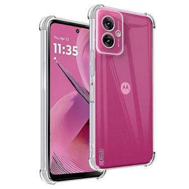 Imagem de Capa Anti-Impacto para Motorola Moto G55, Moto G35, Transparente (Moto G55)