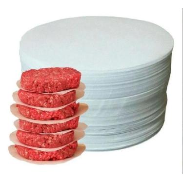 Imagem de Papel Hamburguer Redondo 12,8cm - 1kg (1000 Un Aprox) - Mamedes