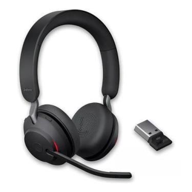 Imagem de Headset Stereo Evolve2 65 LINK380C MS Black 26599-999-899 Jabra, Preto