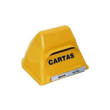 Imagem de Caixa Correio Plastica Bolinha Amarela Enerlux