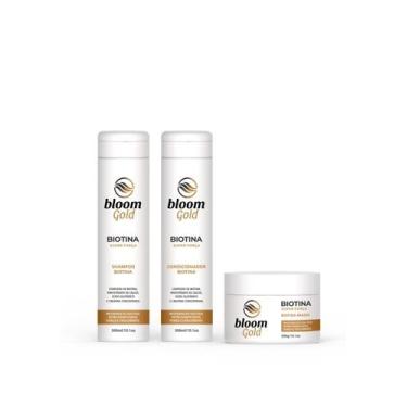Imagem de Bloom Gold Tratamento Biotina Super Força (kit) - Bloomgold