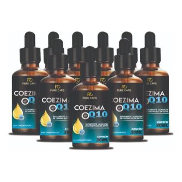 Imagem de Kit 9 Coq10 Gota Pure Caps 30ml - 100% Original