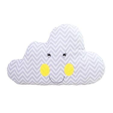 Imagem de Almofada Decorativa Âncora Nuvem Urso Para Quarto de Bebê Menina Menin
