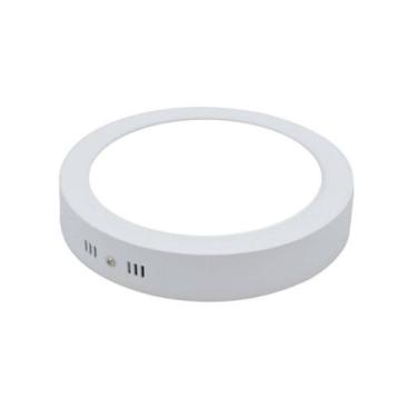 Imagem de Plafon Led  Luminárias  Sobrepor  Redondo   18w Branca Quente 3500k bi