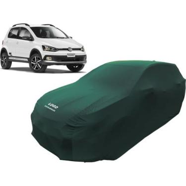 Imagem de Capa De Tecido Para Proteção Carro Volkswagen Crossfox Luxo - Mz, Verd
