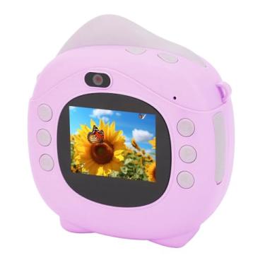 Imagem de Impressão Instantânea de Câmera Infantil, Câmera Digital Com 3 Rolos de Papel de Impressão, Aniversário de Natal para Meninos e Meninas, Câmera de Impressão de 12 MP para 4 5 6