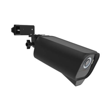 Imagem de Holicfun Suporte de calha com capa de silicone para eufyCam S3 Pro (preto)