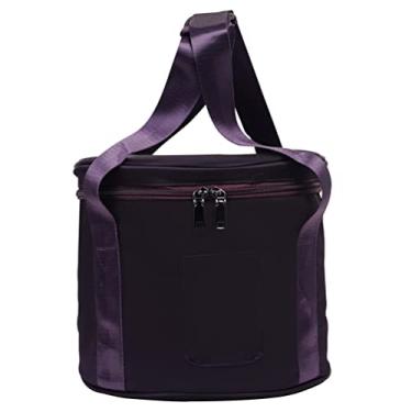 Imagem de Estojo de Transporte para Tigela Cantante, Estojo de Transporte para Tigela Cantante de Cristal, Bolsa de 10", Instrumento Sonora, Bolsa de Viagem para Sonora E Meditação, Roxo