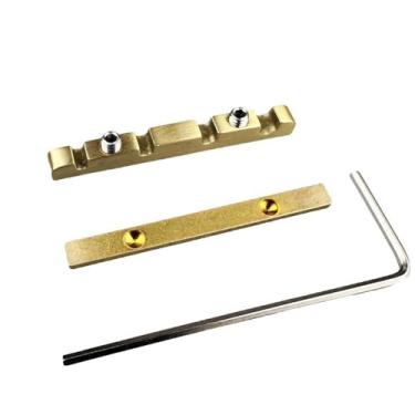 Imagem de KAYNES Porca de contrabaixo de 4 cordas, sino de altura ajustável, peças de reposição para baixo elétrico estilo jazz 38 x 3,5 mm