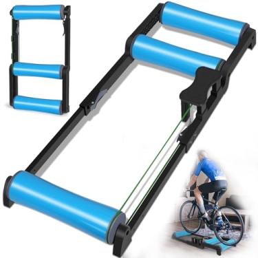 Imagem de Rolo de Treino Bike, Rolo de Treino Treinamento Absolute, Rolo de Treino Dinâmico, Rolo de Treino Bike Livre Desmontável Exercícios, Rolo de Treino Dinâmico de Equilíbrio, para 24” to 29” Bikes