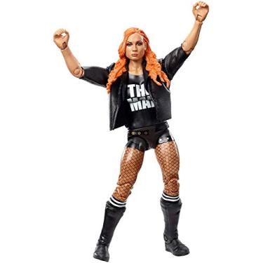 Imagem de WWE Top Picks Elite 6-inch Action Figure with Deluxe Articulation for Pose and Play, Life-Like Detail, Authentic Ring Gear & Accessory