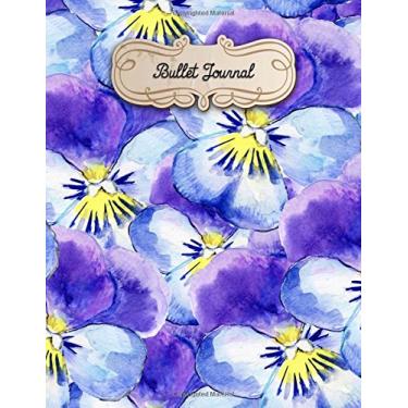 Imagem de Bullet Journal: A4-160 pages - Fleurs - couverture souple glossy - Pointilles - Dot point, bullet journal, dot grid, planner, planning, organizer, journal, Fleurs, Bujo