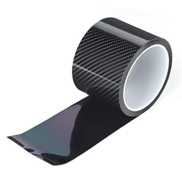 Imagem de Película Protetora de Textura de Fibra de Carbono para Carro, Fita de Proteção de Borda de Porta, Adesivo Protetor de Porta-malas, Acessórios de Carro Resistentes a Arranhões (#3)