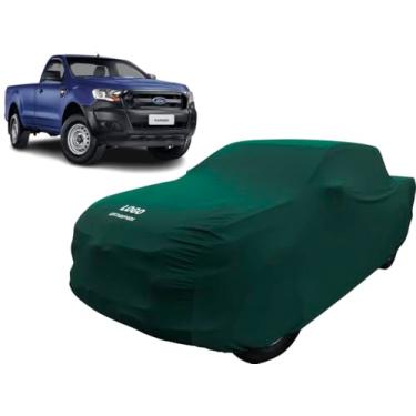 Imagem de Capa Para Camionete Ford Ranger Cabine Simples Anti Risco (Verde)