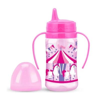 Imagem de Copo Treinamento Com Alça Rosa 6104 270Ml - Petita