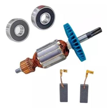 Imagem de Induzido,carvão, Rolam Compatível Martelo Makita Hm0870 220v - Bolte