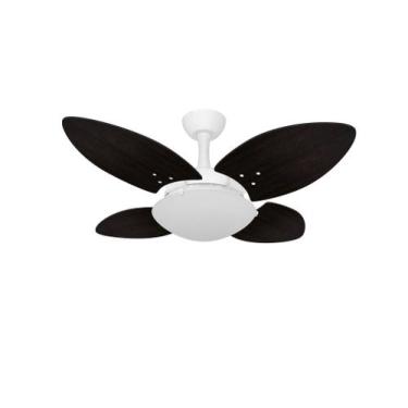 Imagem de Ventilador Teto Silencioso Mini 4 Pás Tabaco Ventax 220V