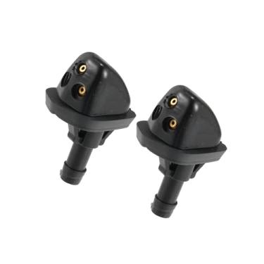 Imagem de INFINAUTO Bocal de limpador de para-brisa Spray Jet Fit para Suzuki Grand Vitara - Pacote com 2 design preto elegante