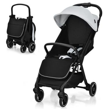 Imagem de Carrinho de Bebê HONEY JOY Leve e Compacto - Cinza