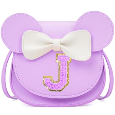 Imagem de OYLOLA Presentes de aniversário para meninas de 3, 4, 5, 6, 7 e 8 anos, bolsa infantil para meninas pequenas, presente para meninas, Roxa