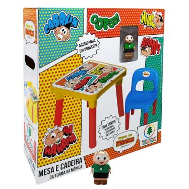 Imagem de Mesa e Cadeira - Turma da Monica MONTE LIBANO