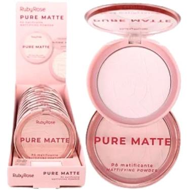 Imagem de Pó Compacto Matificante Hbm402 Radiant Kiss Ruby Rose