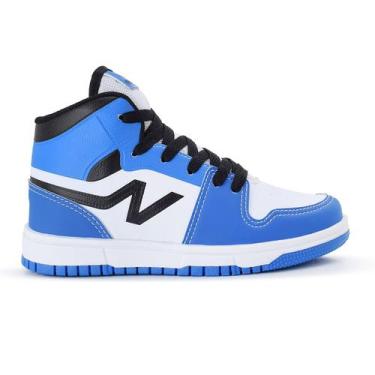 Imagem de Tênis Infantil Feminino Casual Masculino High Nippos Escolar - Nippo'S