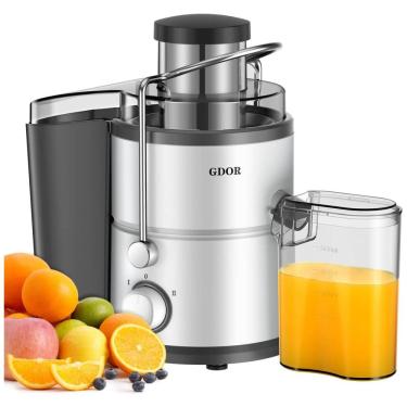 Imagem de Centrífuga de Frutas com 2 Velocidades, Aço Inox, 800W, 110v, GDOR, Prateado