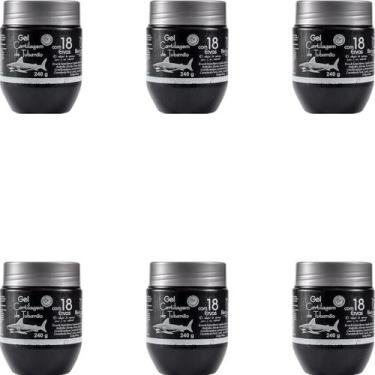 Imagem de 6 Gel Desodorante Massageador Bio Instinto Cartilagem de Tubarão 18 Er