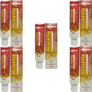 Imagem de 5 Pomada Desodorante Massageadora Bio Instinto Milagrosa Moringa e Aça