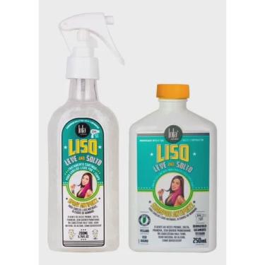 Imagem de Kit Spray + Shampoo Antifrizz Liso Leve And Solto Lola Cosmetics