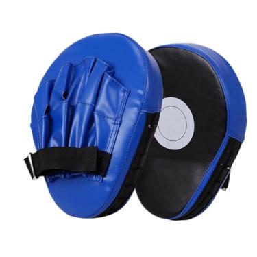 Imagem de rockible Almofada de boxe, almofada de perfuração de boxe, punhal de lacurto de couro PU, Azul