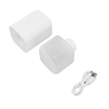 Imagem de MUNEFE Difusor de óleo essencial, umidificador de ar ultrassônico, umidificador de ar de atomização de 150 ml para casa, escritório, banheiro e carro (Branco)