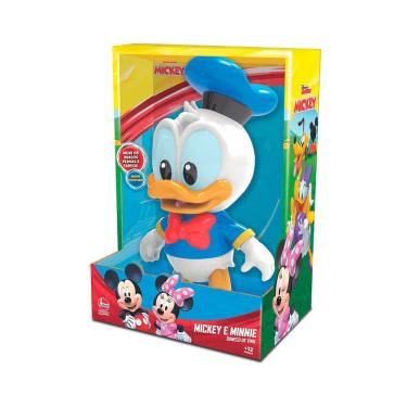 Imagem de Boneco Baby Pato Donald Mickey Mouse Vinil a Líder
